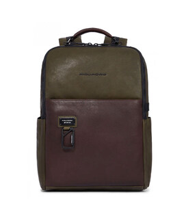 Рюкзак для ноутбука Piquadro Harper (AP) Green-Brown CA4818AP_VETM картинка, зображення, фото