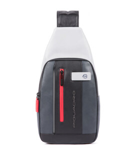 Монорюкзак/сумка-слінг Piquadro URBAN / Grey-Black CA4536UB00L_GRN картинка, зображення, фото