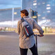 Монорюкзак/сумка-слинг Piquadro URBAN/Grey-Black CA4536UB00L_GRN фото