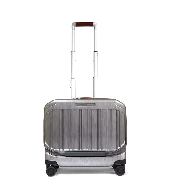 Чемодан Piquadro PQ Light (PQL) маленький S Black-Tobacco BV6552PQLM_NCU фото, картинка, изображение