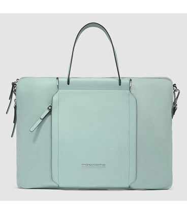 Сумка для ноутбука Piquadro Lyra (W92T) Green CA4021W92T_VE фото, картинка, изображение