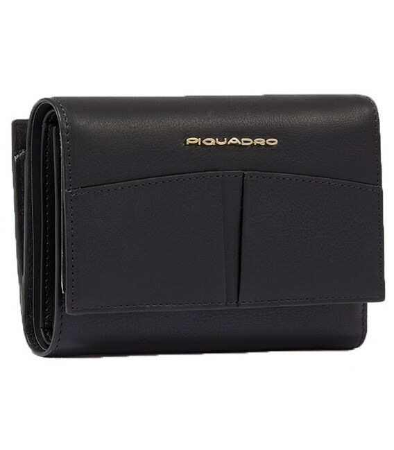 Портмоне Piquadro Ashley (W134) Black PD6471W134R_N картинка, зображення, фото