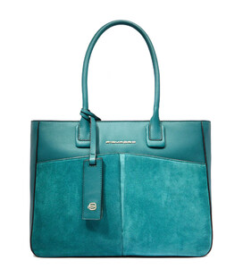 Жіноча сумка Piquadro Ashley (W134) Teal BD6461W134_OT картинка, зображення, фото