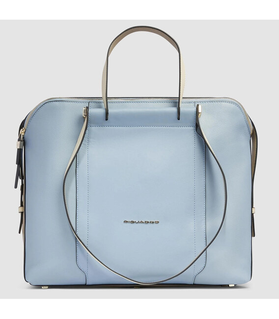Жіноча сумка Piquadro Circle (W92) Blue-Beige BD4574W92_AZBE2 картинка, зображення, фото