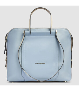 Женская сумка Piquadro Circle (W92) Blue-Beige BD4574W92_AZBE2 фото, картинка, изображение