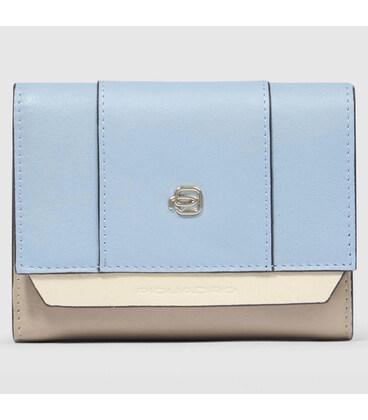 Портмоне Piquadro Circle (W92) Blue-Beige PD5216W92R_AZBE2 картинка, зображення, фото