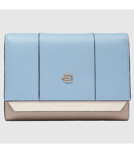 Портмоне Piquadro Circle (W92) Blue-Beige PD6471W92R_AZBE2 картинка, зображення, фото