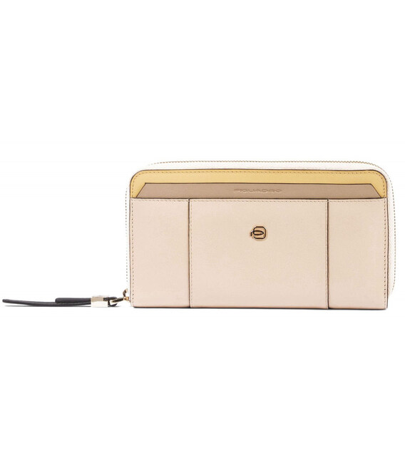 Портмоне Piquadro Circle (W92) Pink-Yellow PD1515W92R_ROG фото, картинка, изображение