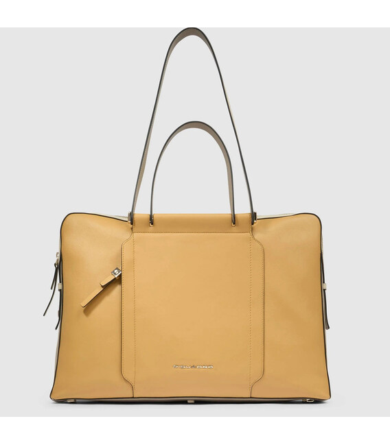Сумка для ноутбука Piquadro Circle (W92) Yellow-Beige CA6211W92_GBE картинка, зображення, фото