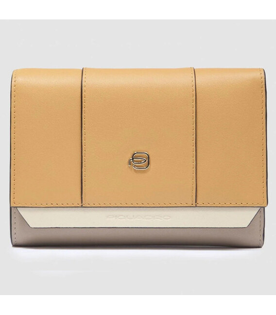 Портмоне Piquadro Circle (W92) Yellow-Beige PD6471W92R_GBE картинка, зображення, фото