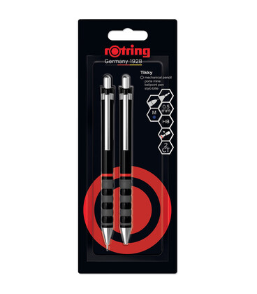 Набір Rotring TIKKY Black PCL 0,5 + BP блістер R2221238 картинка, зображення, фото