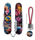 Складной нож Victorinox SPARTAN DESIGN Коралловая рыбка 1.3603.R2010pk фото, картинка, изображение