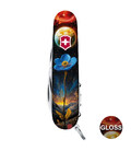 Складной нож Victorinox SPARTAN DESIGN Звездный цветок 1.3603.3.R2050pk фото, картинка, изображение