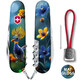 Складной нож Victorinox SPARTAN DESIGN Райская синяя птичка 1.3603.3.R2090pk фото