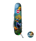 Складной нож Victorinox SPARTAN DESIGN Райская синяя птичка 1.3603.3.R2090pk фото, картинка, изображение