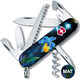 Складной нож Victorinox CAMPER DESIGN Голубо-желтый ирис 1.3613.3.R2060pk фото