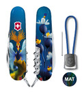 Складаний ніж Victorinox CAMPER DESIGN Фантастична пташка 1.3613.3.R2100pk картинка, зображення, фото