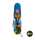 Складаний ніж Victorinox CAMPER DESIGN Фантастична пташка 1.3613.3.R2100pk картинка, зображення, фото