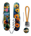 Складной нож Victorinox CLIMBER DESIGN Яркая птичка 1.3703.3.R2110pk фото, картинка, изображение