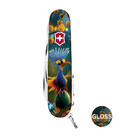 Складной нож Victorinox CLIMBER DESIGN Яркая птичка 1.3703.3.R2110pk фото, картинка, изображение