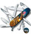 Складной нож Victorinox HUNTSMAN DESIGN Солнечная волна 1.3713.3.R2080pk фото, картинка, изображение