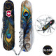 Складаний ніж Victorinox HUNTSMAN DESIGN Дивовижне перо 1.3713.3.R2120pk - картинка, зображення, фото ножа