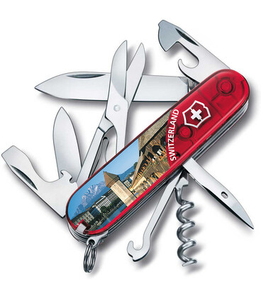 Складной нож Victorinox CLIMBER Lucerne 1.3703.TE1 фото, картинка, изображение