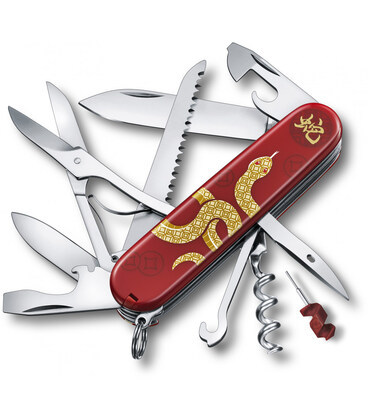 Складной нож Victorinox HUNTSMAN "Year of the Snake 2025" 1.3714.E14 фото, картинка, изображение