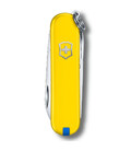 Складной нож Victorinox CLASSIC SD UKRAINE сине-желтый 0.6223.8.2 фото, картинка, изображение