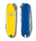 Складной нож Victorinox CLASSIC SD UKRAINE сине-желтый 0.6223.8.2 фото, картинка, изображение
