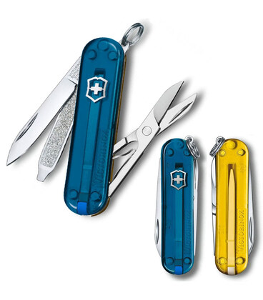 Складной нож Victorinox CLASSIC SD UKRAINE сине-желтый 0.6223.T61G.T81 фото, картинка, изображение