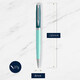 Ручка кулькова Waterman HEMISPHERE Colour Blocking Green CT BP 22 583 картинка, зображення, фото