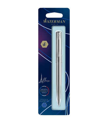 Ручка кулькова Waterman ALLURE Chrome CT BP блістер 23 314b картинка, зображення, фото