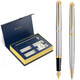 Набор Waterman HEMISPHERE Stainless Steel GT FP+BP (перьевая + шариковая) фото