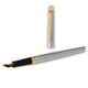 Набір Waterman HEMISPHERE Stainless Steel GT FP+BP (перова + кулькова) картинка, зображення, фото