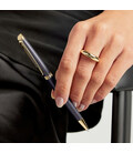 Ручка шариковая Waterman HEMISPHERE Metallic Lava Black GT BP 22 090 фото, картинка, изображение