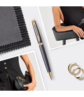 Ручка шариковая Waterman HEMISPHERE Metallic Lava Black GT BP 22 090 фото, картинка, изображение