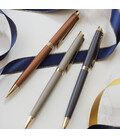 Ручка шариковая Waterman HEMISPHERE Metallic Lava Black GT BP 22 090 фото, картинка, изображение