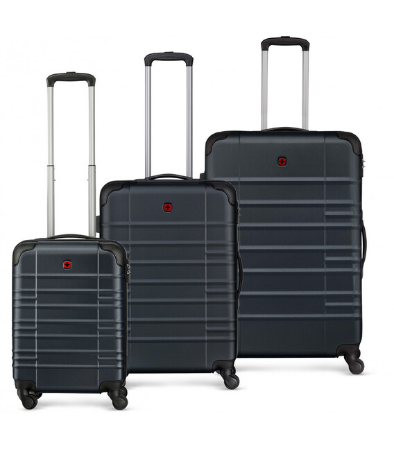 Набор чемоданов Wenger AMPLAR Navy Blue Wt653150 фото, картинка, изображение