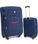 Набор Чемоданов Wings 1708 синий 4 колесный фото, картинка, изображение