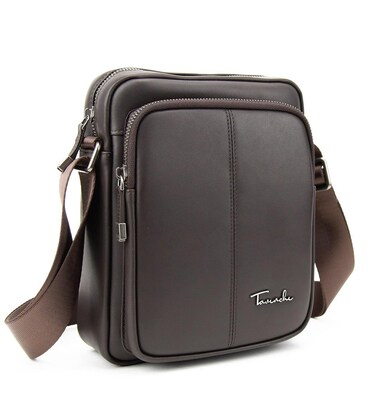 Чоловічий месенджер з натуральної шкіри Tavinchi TV-SM8-069C картинка, зображення, фото