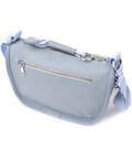 Напівкругла сумка для жінок з натуральної шкіри Vintage 22908 Сіро-блакитний картинка, зображення, фото