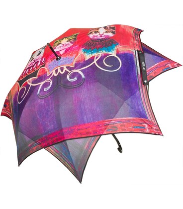 Зонтик трость PERLETTI Chic 21213.0910 Красный фото, картинка, изображение