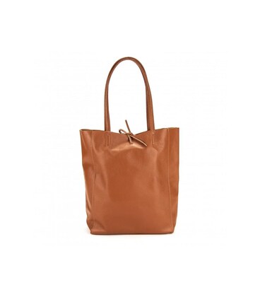 Жіноча шкіряна сумка шоппер коричнева Firenze Italy F-IT-7622CM картинка, зображення, фото