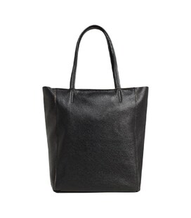 Жіноча шкіряна сумка чорний шоппер Firenze Italy F-IT-7622AM картинка, зображення, фото