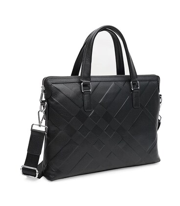 Чоловіча шкіряна сумка Keizer K12020-36bl-black картинка, зображення, фото