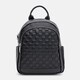 Женский кожаный рюкзак Ricco Grande K18885bl-black фото