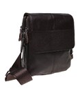 Чоловіча сумка шкіряна Keizer K1B065-brown картинка, зображення, фото