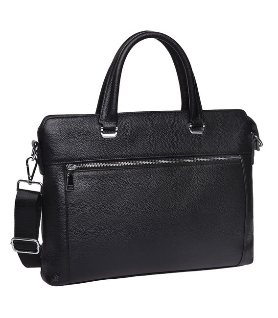 Чоловіча шкіряна сумка Keizer K17240-black картинка, зображення, фото