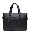 Чоловіча шкіряна сумка Keizer K17217-black картинка, зображення, фото
